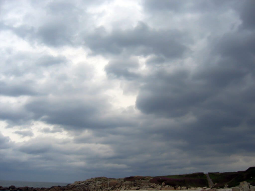 Mar de nubes en Burela