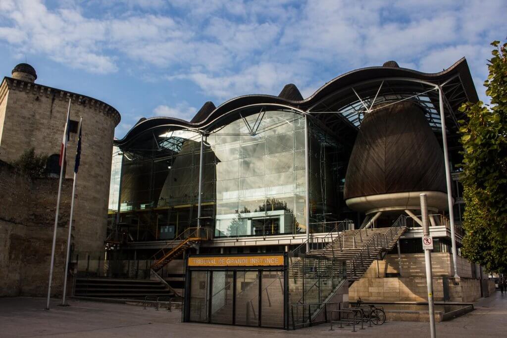 Edificio del tribunal de grande instance de Bordeaux