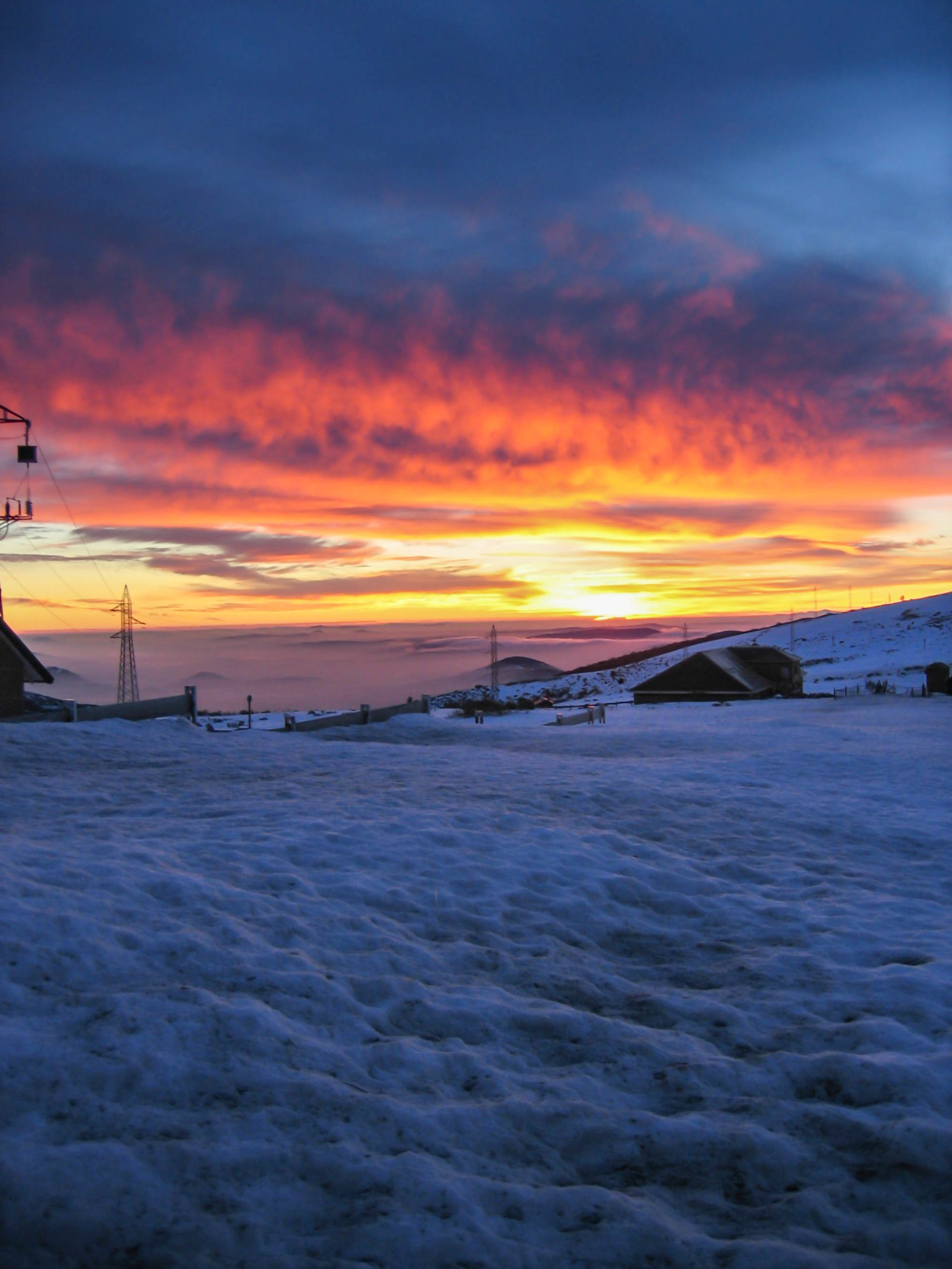 Amanece sobre Campoo (Cantabria)