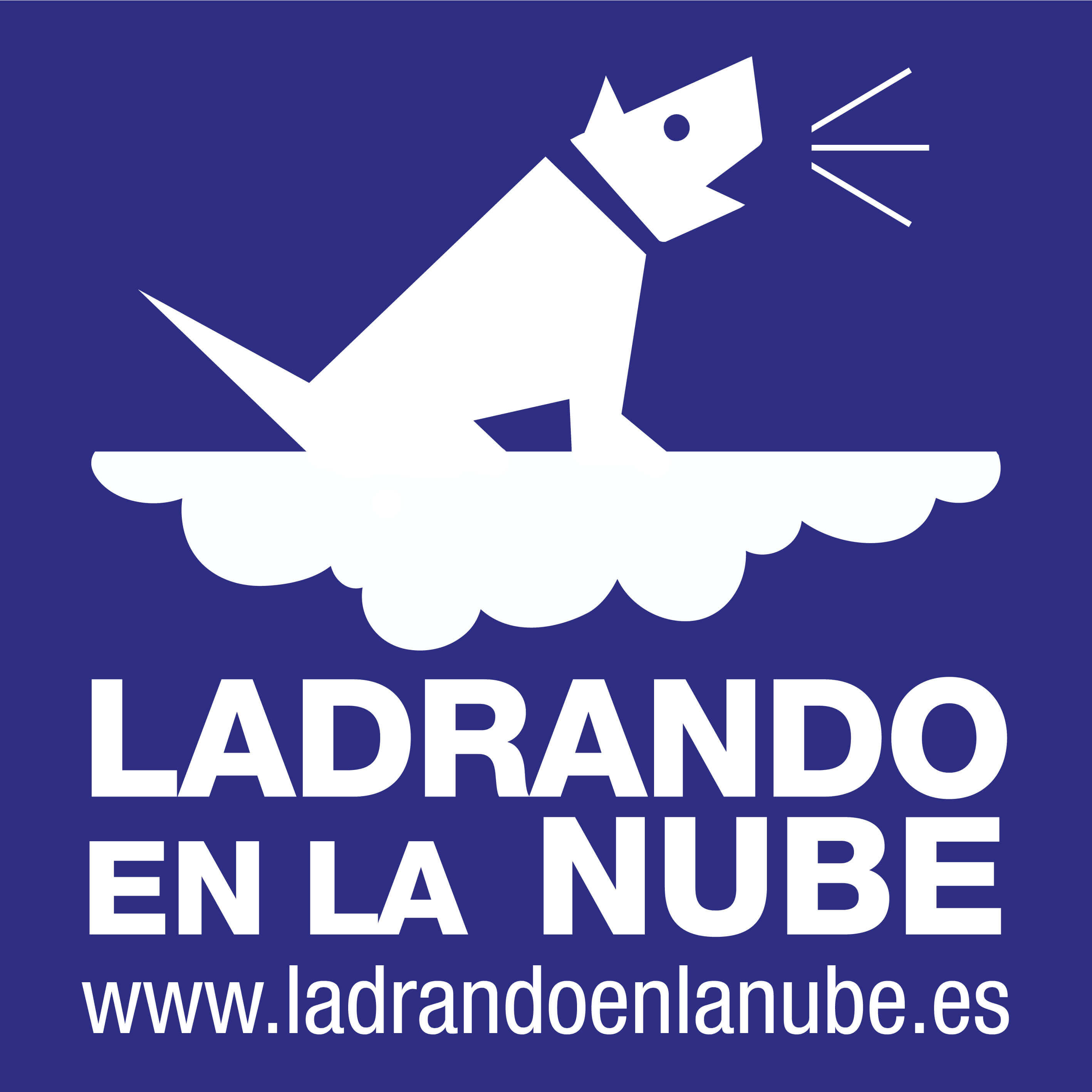 2015_Logotipo para podcast "ladrando en la nube"