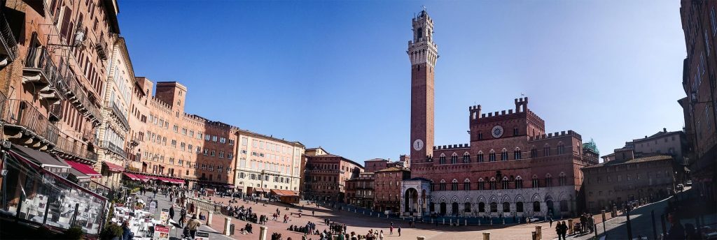 Plaza del campo en Siena