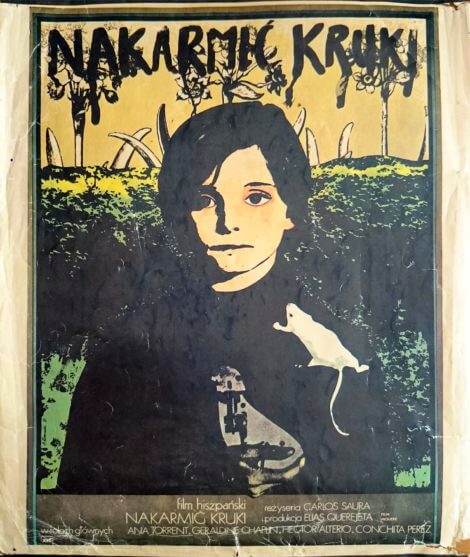 Poster de la película cría cuervos