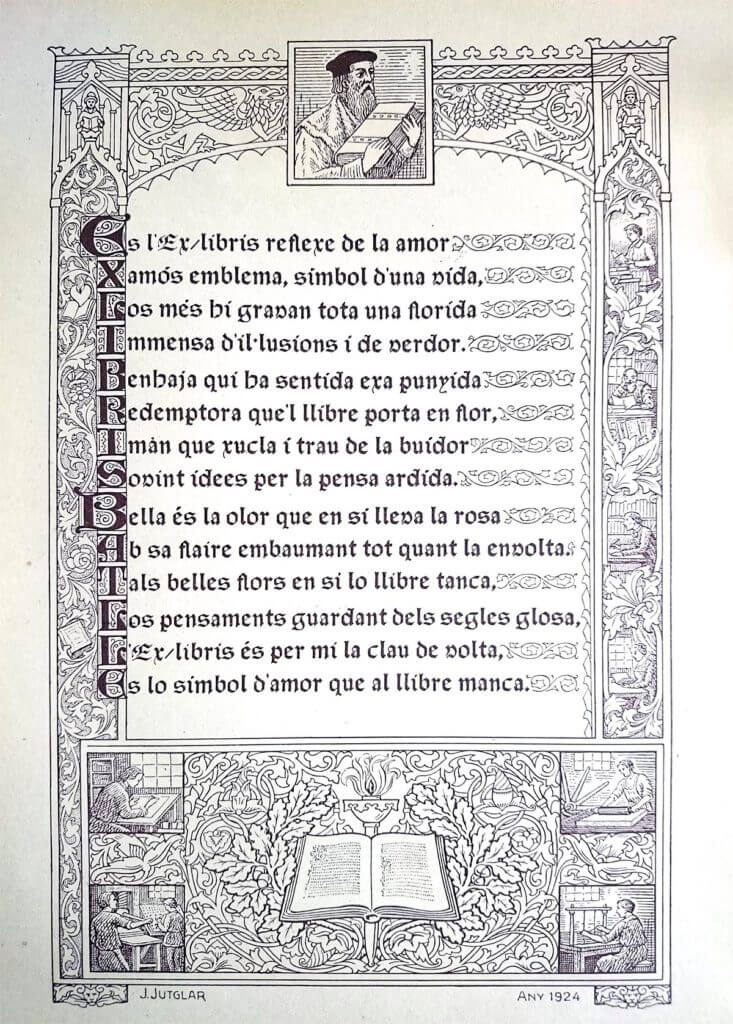 Exlibris Batlle Una Oda Al Exlibris