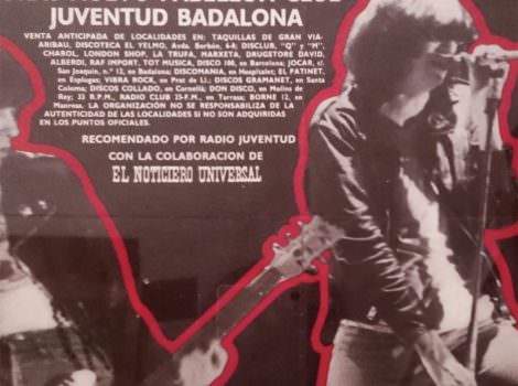 Ramones en Barcelona