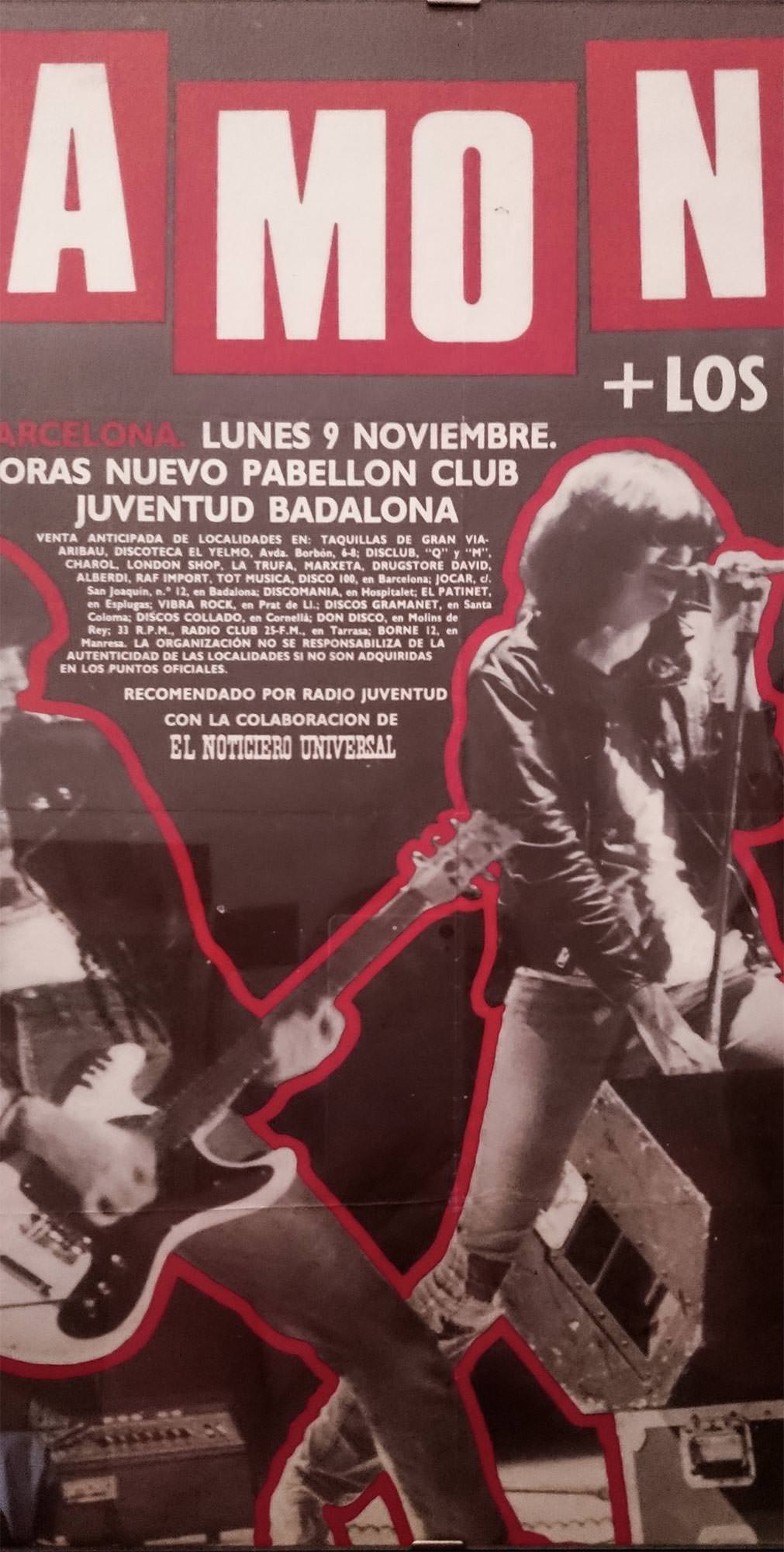 Ramones en Barcelona