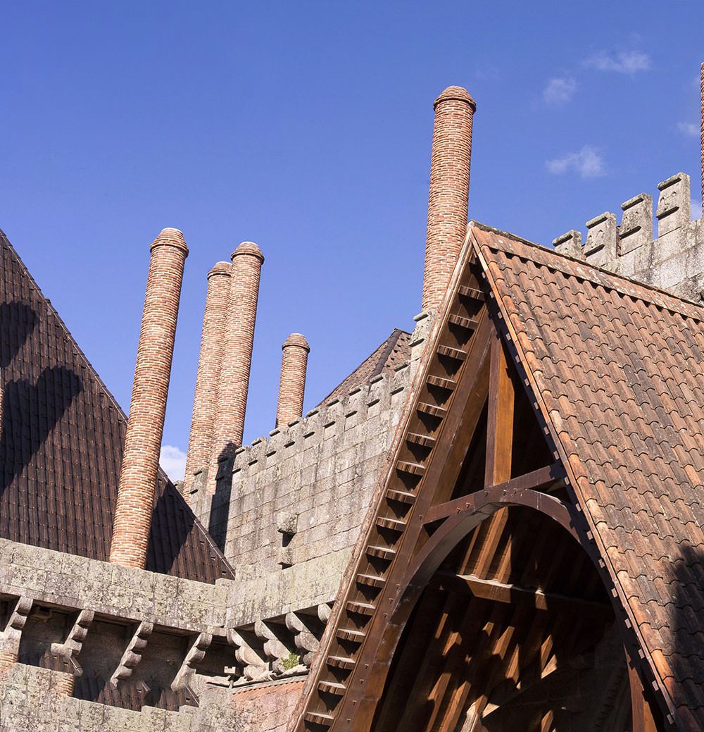 Chimeneas del palacio Duques de Braganza