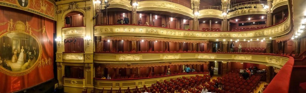 Panorámica del teatro Palacio Valdés